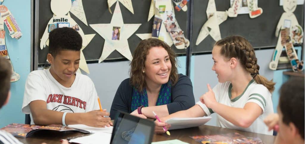 Hopeful teacher and students