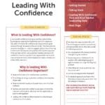 Leading With Confidence
