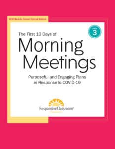 First 10 Days of Morning Meetings Grade 3