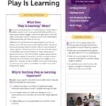 Quick Coaching Guide: Play is Learning