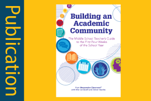 Publication Building an Academic Community 
