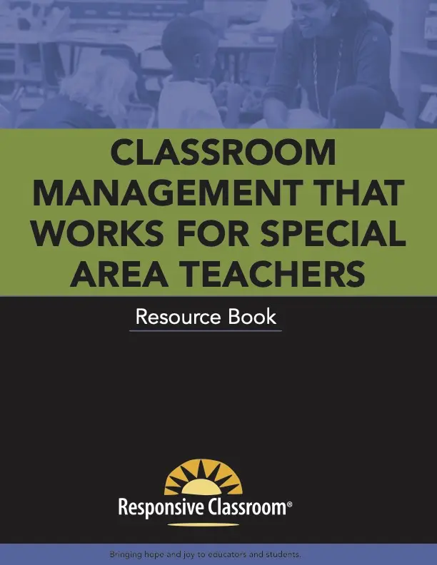 Classroom Management That Works for Special Area Teachers
